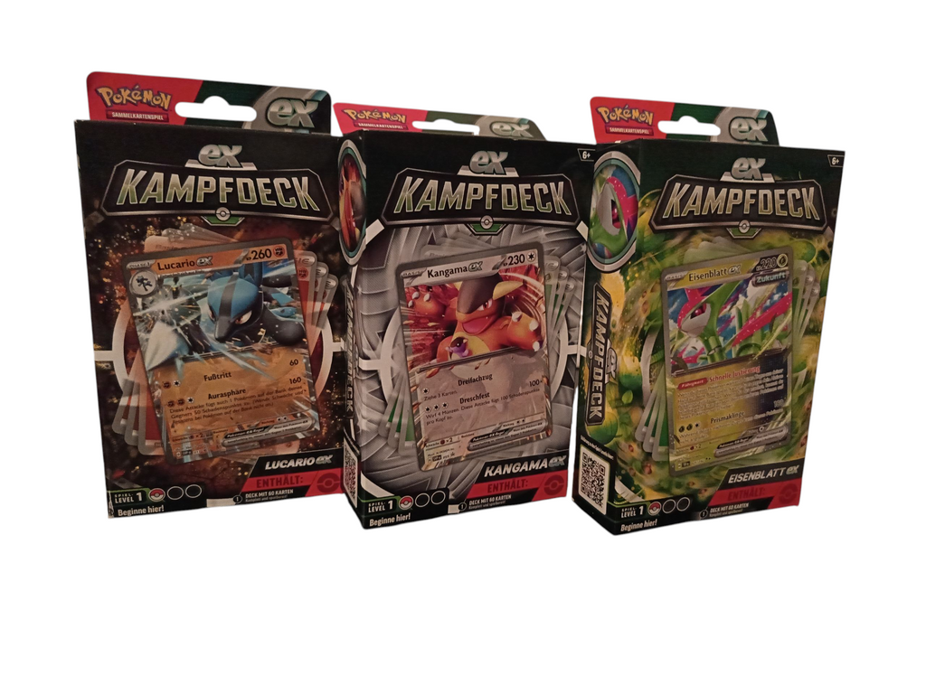 Pokemon EX "Kampfdeck" versch. Varianten