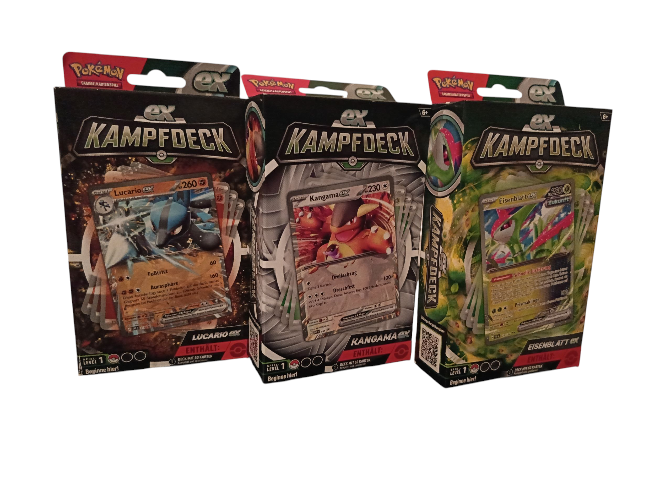 Pokemon EX "Kampfdeck" versch. Varianten