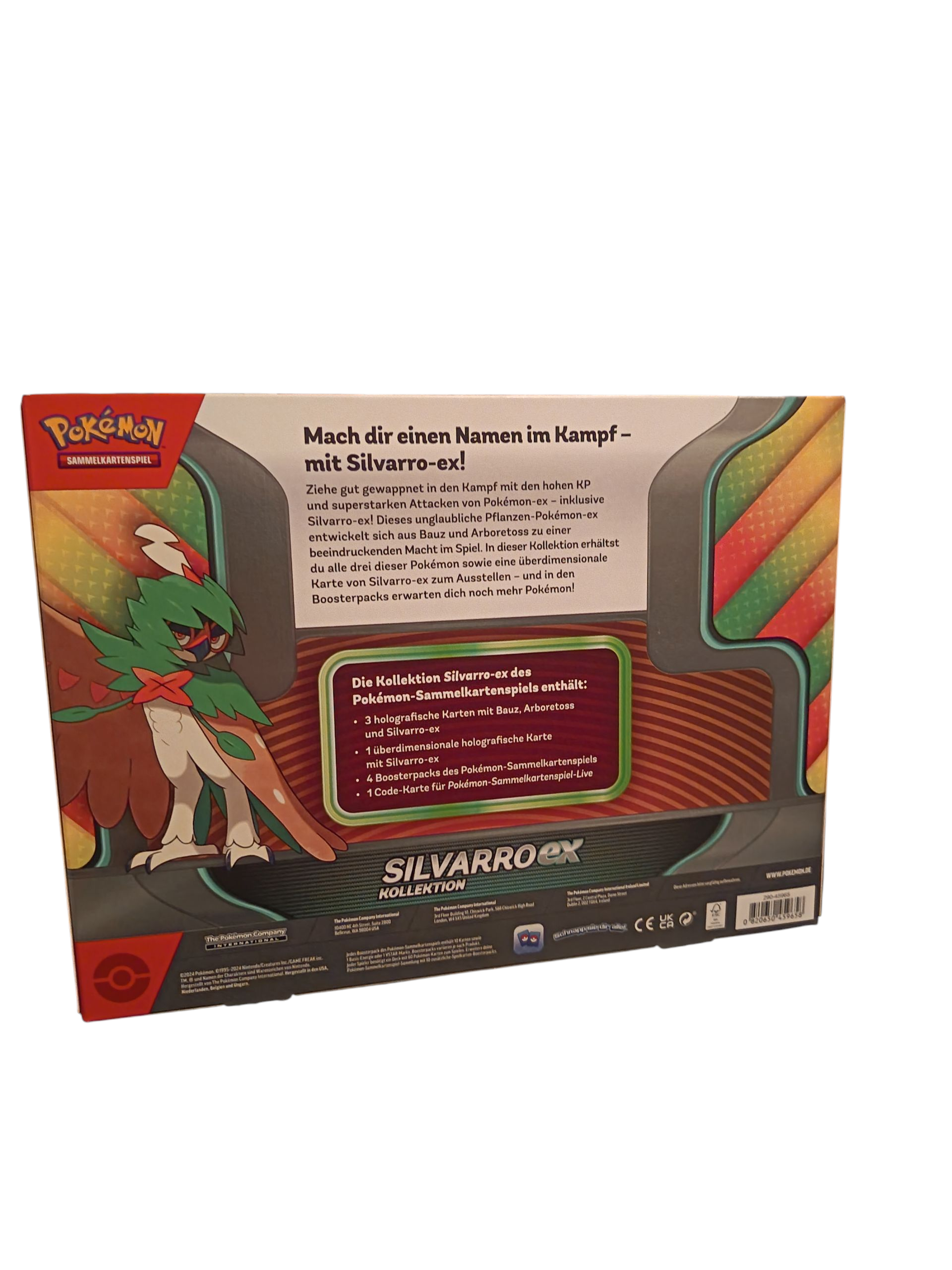 Pokemon Silvaro/Friedwulff/Durengard EX Collection's