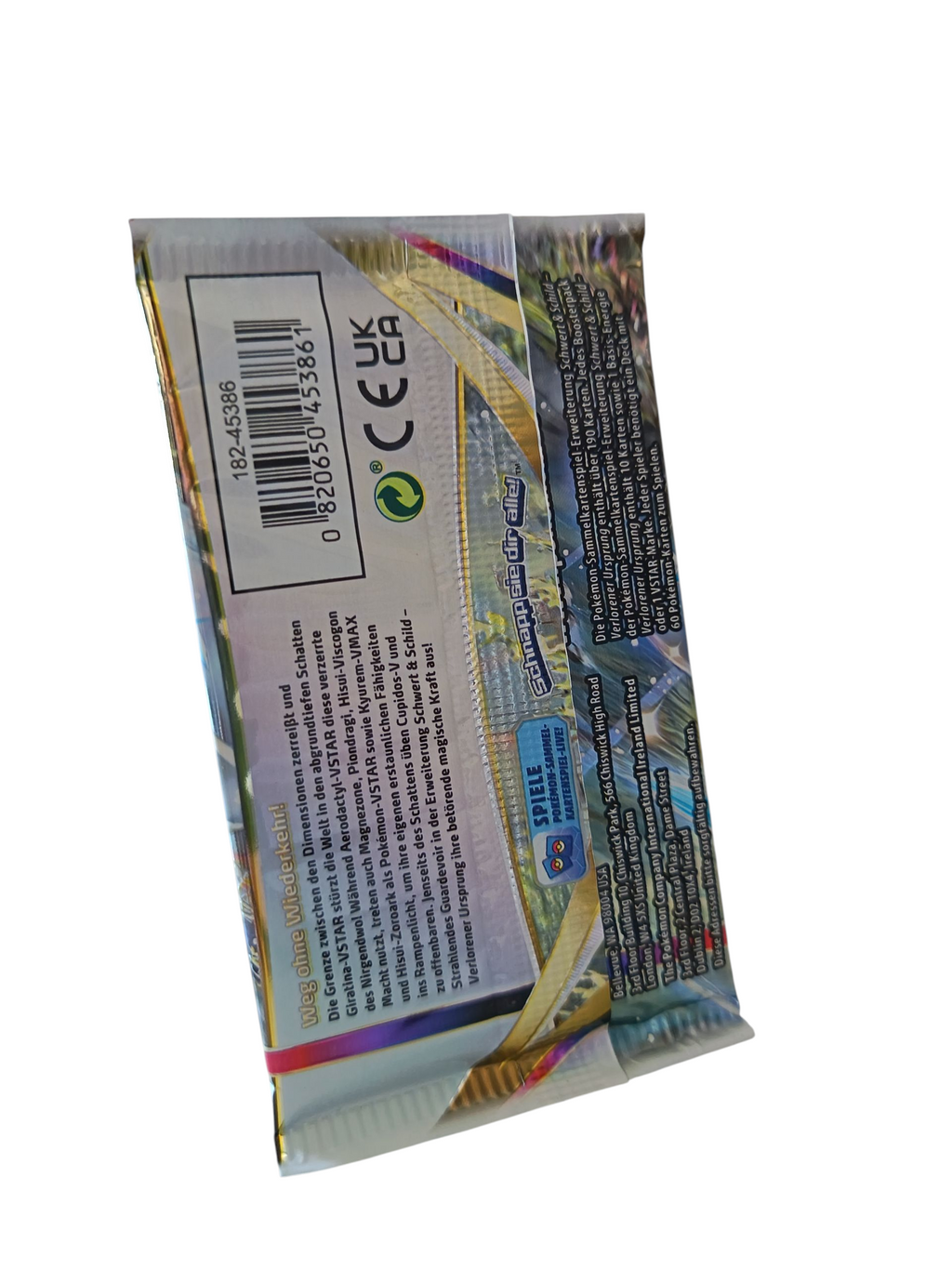 Pokemon Boosterpack Karmesin&Purpur"Verlorener Ursprung"