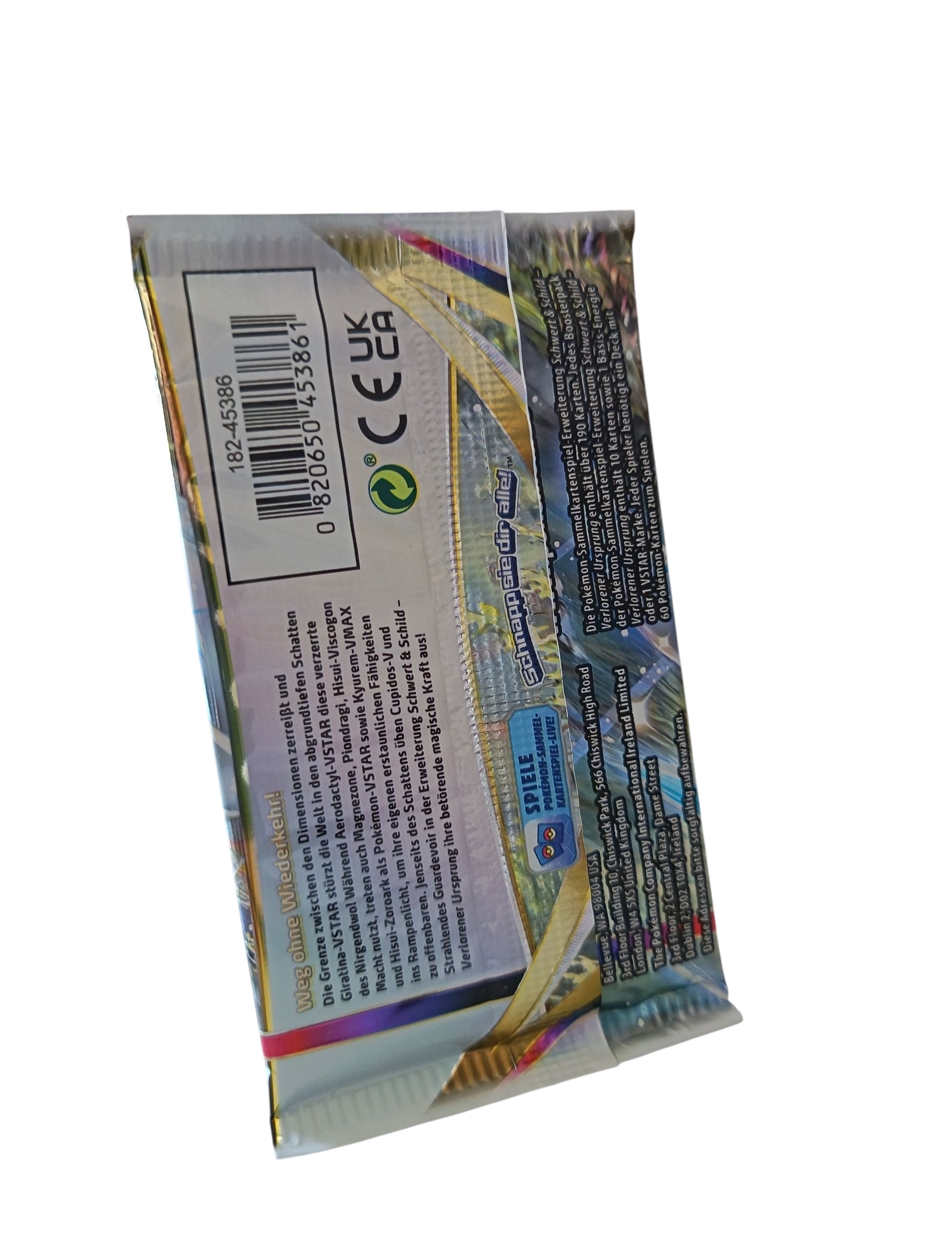 Pokemon Boosterpack Karmesin&Purpur"Verlorener Ursprung"