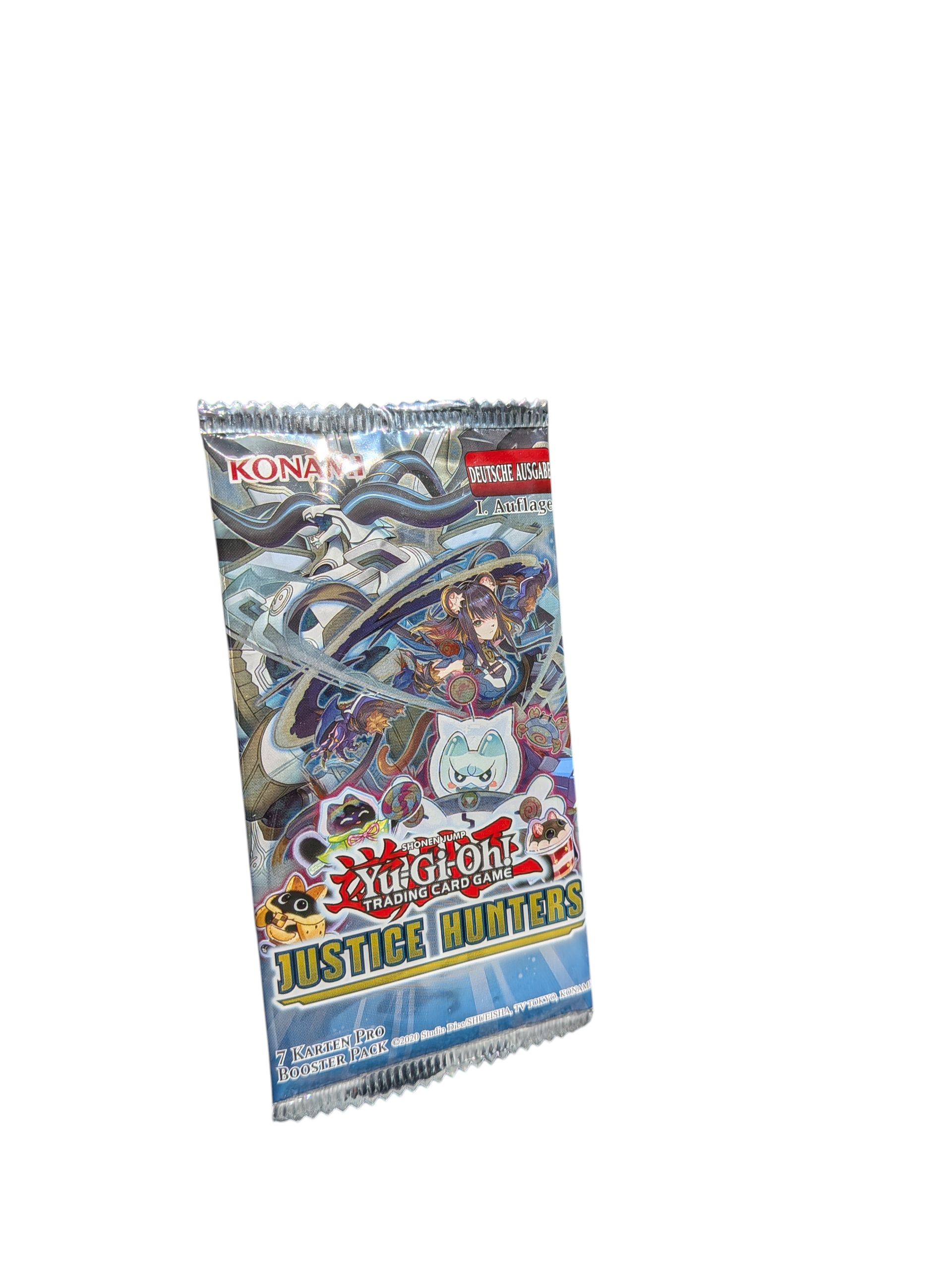 YU-GI-OH Sammelkarten Set "Justice Hunters"Boosterpack