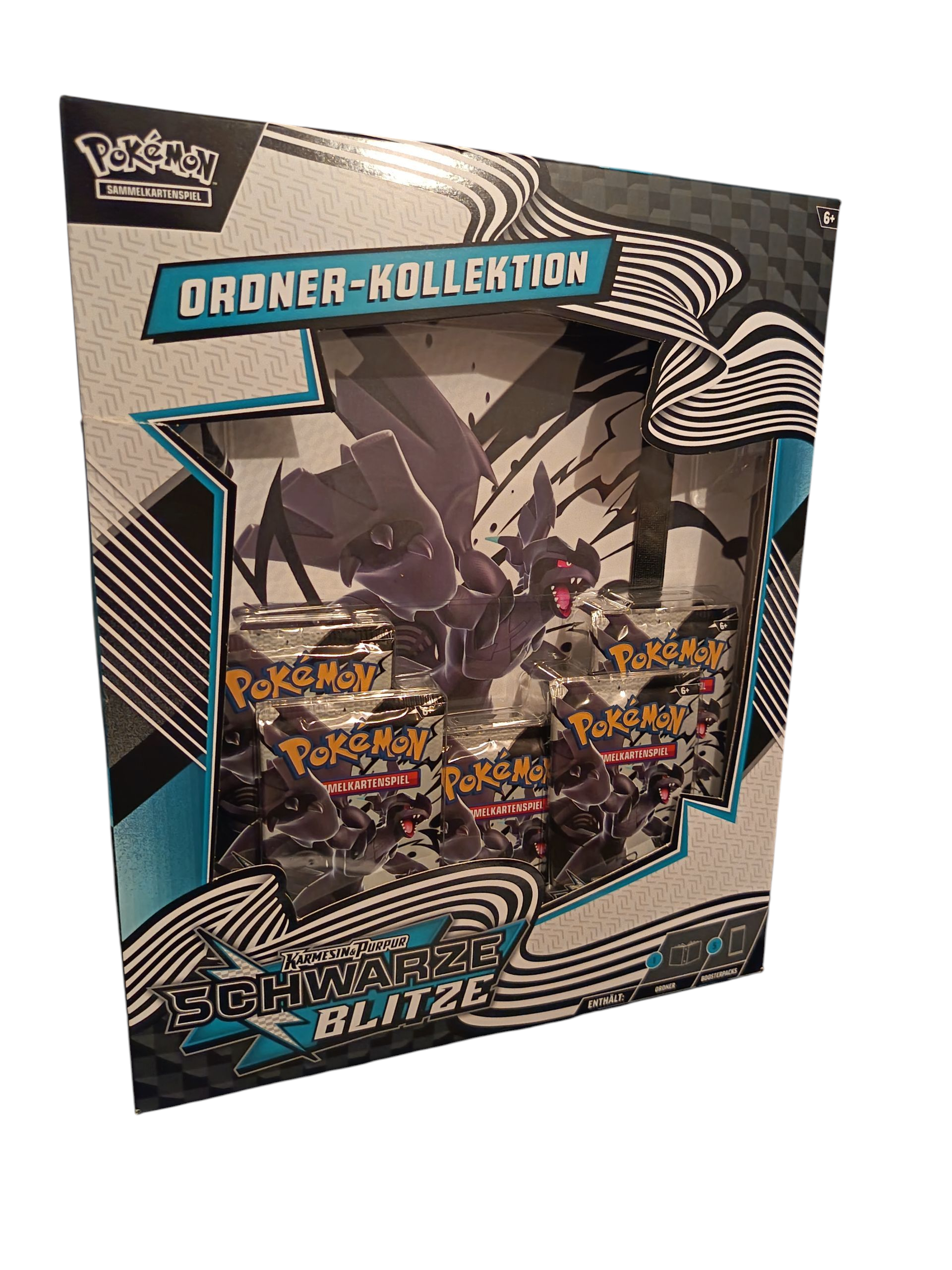 Pokemon Karmesin &Purpur "Schwarze Blitze" Binder Collection