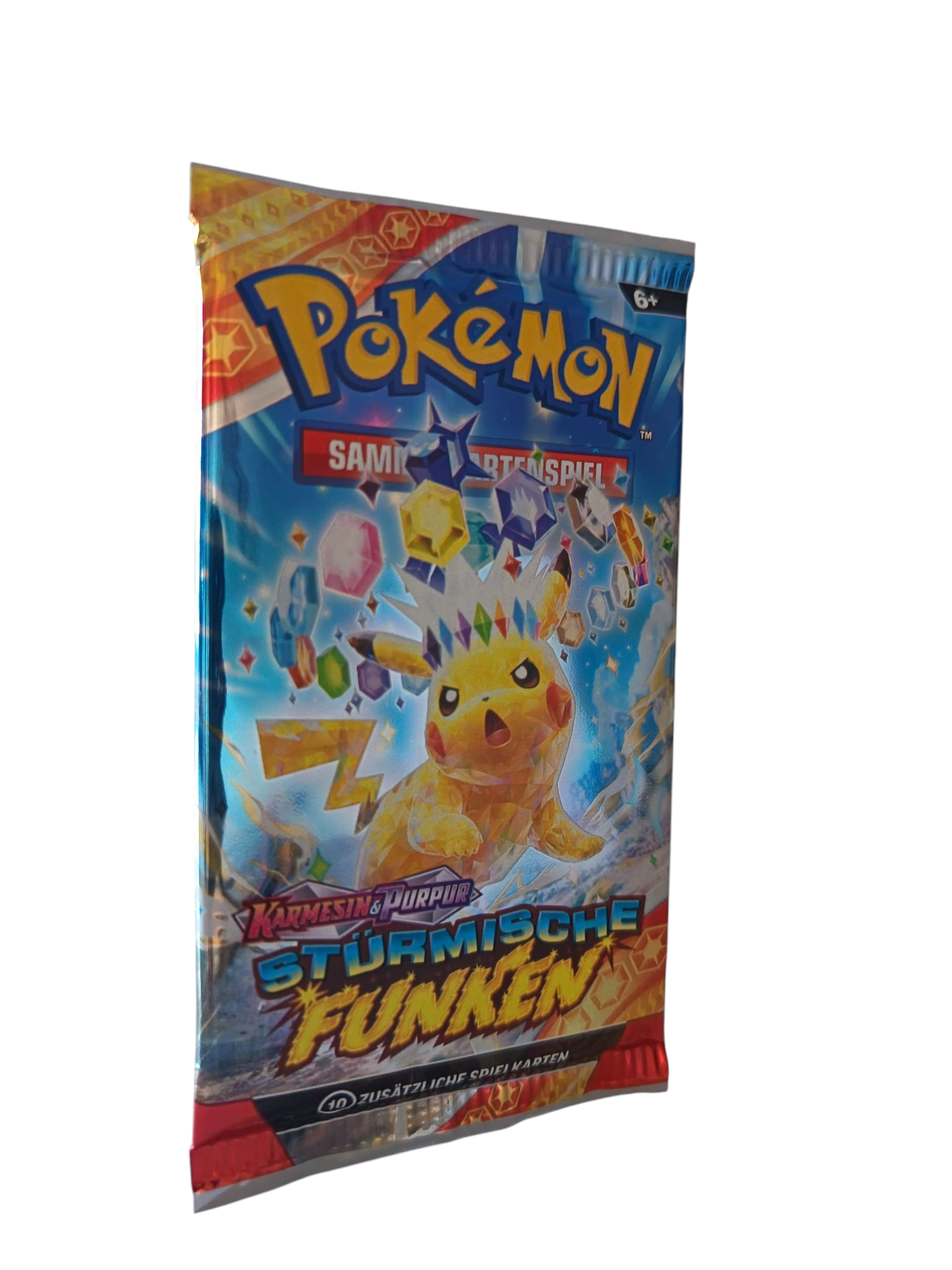 Pokemon Boosterpack Karmesin&Purpur "Stürmische Funken"
