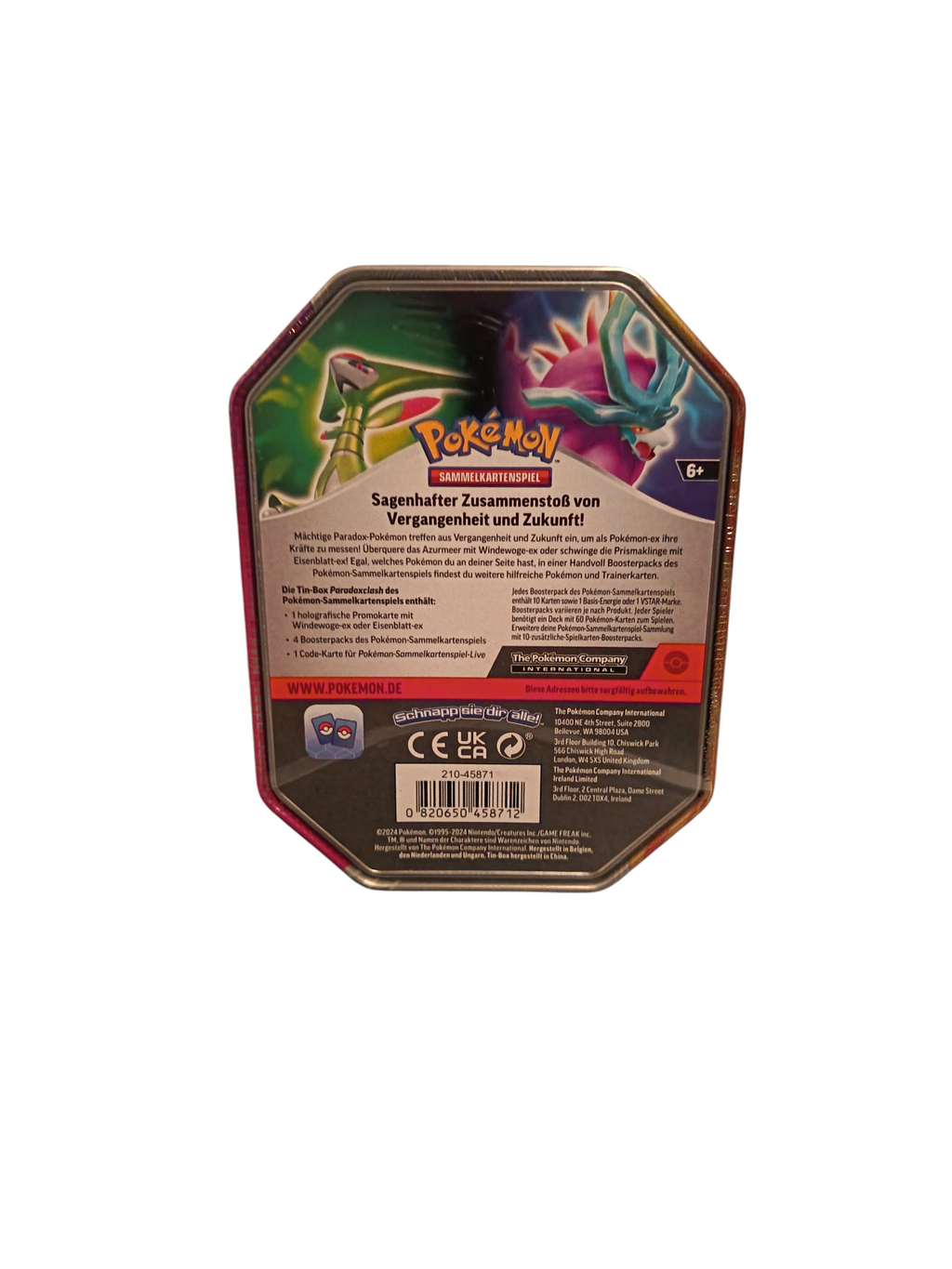 Pokemon "EX" Tin Boxen versch. Varianten DE