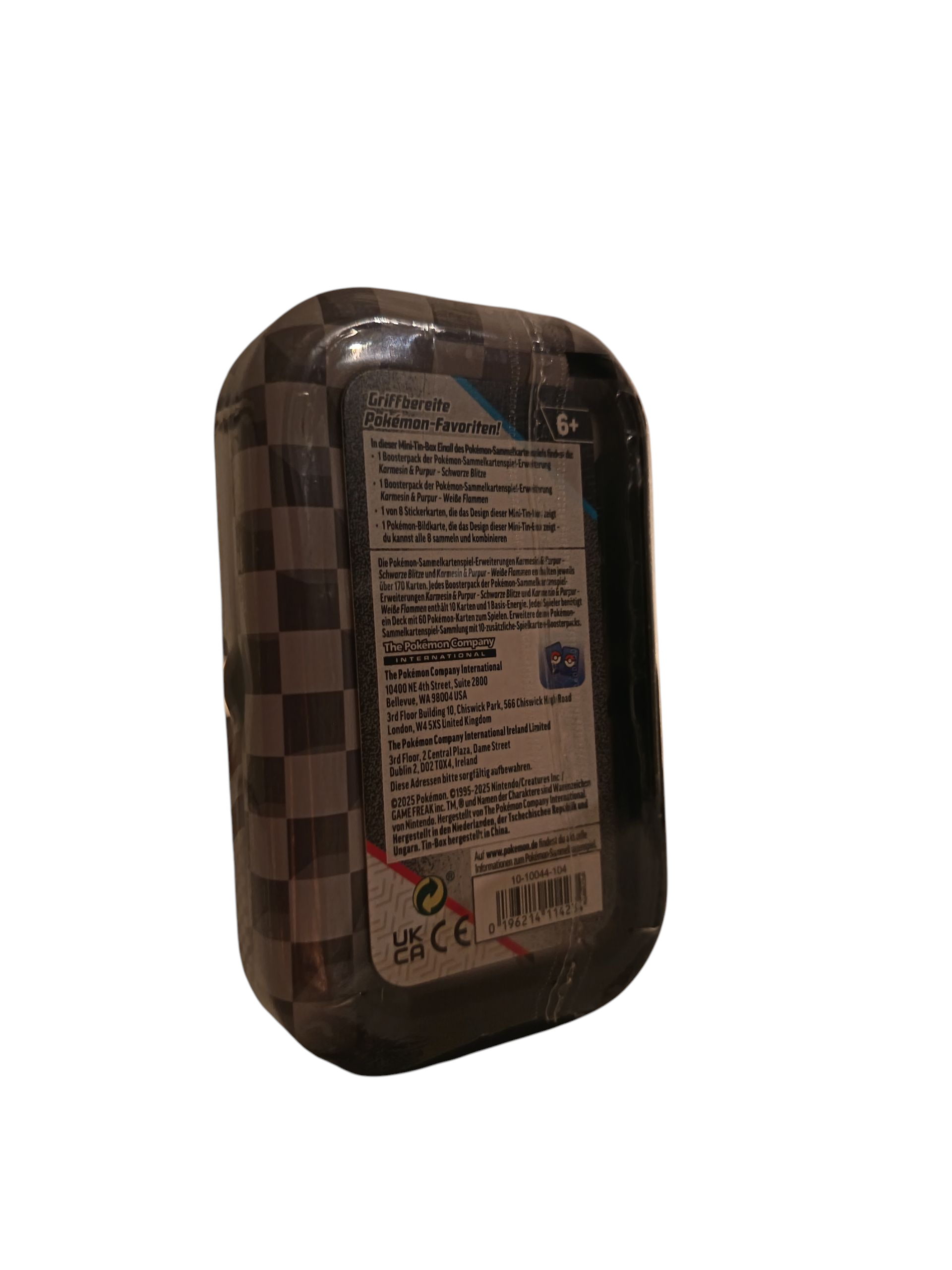 Pokemon Schwarze Blitze/Weisse Flammen Mini Tins DE